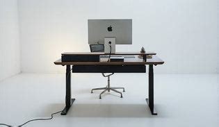 Model 304 | Solid American Walnut Wood Height Adjustable Desk (55"x28"