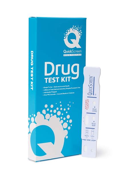 Amazon.com: Quickscreen Cocaine Drug Test - Single Panel Urine Test Strips for Cocaine Test ...