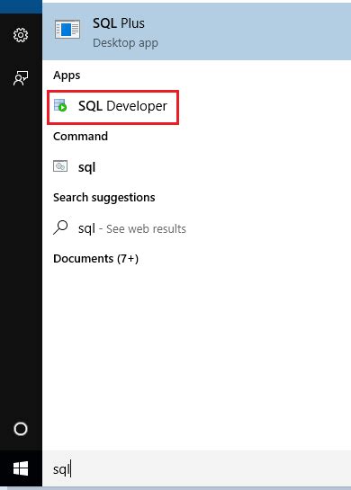 Image result for SQL Developer Application