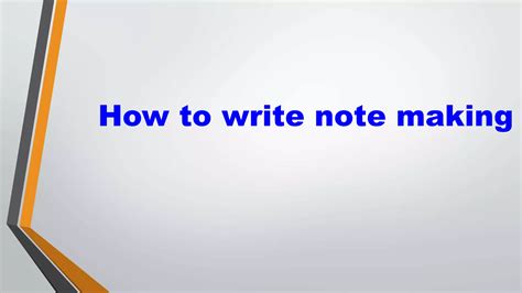 Note Making for Class 11 的图像结果