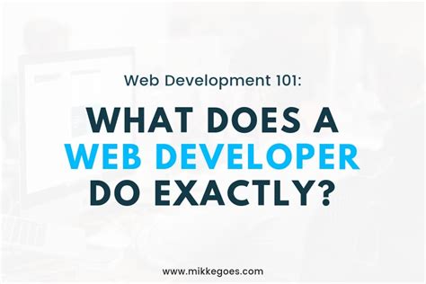 What Is Web Developer 的图像结果
