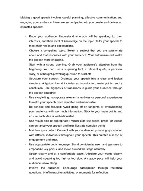 Image result for English Speech Example