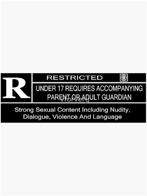 Image result for Rated R Sticker