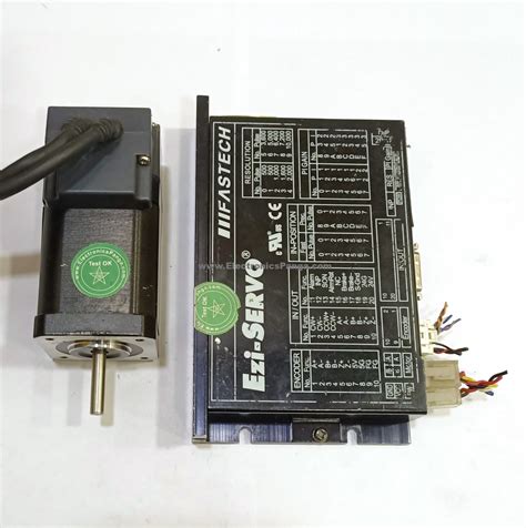 FASTECH Ezi-Servo EzM-42XL-A-BK Nema17 Closed Loop Stepping Motor + EzS-PD-42XL-A-D 24V/DC 4A ...