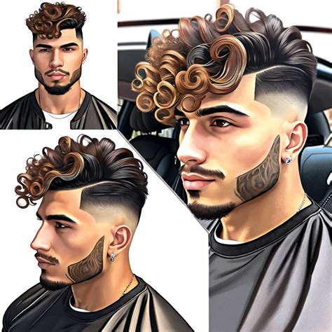 15 Hispanic Curly Hair Taper Styles and Inspiration – Burst of Style