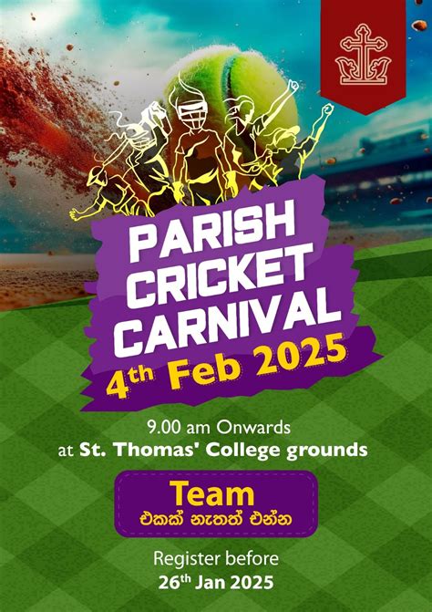 Parish Cricket Carnival 2025, St. Thomas Church, 10110 Pita Kotte, Sri ...