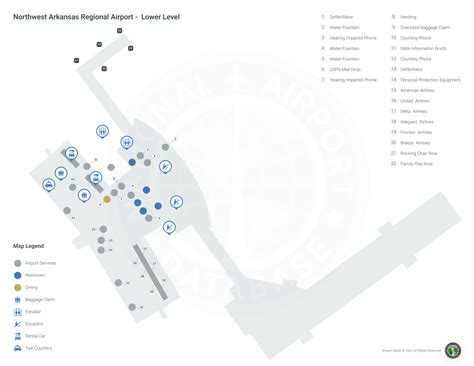 Northwest Arkansas Airport (XNA) | Maps