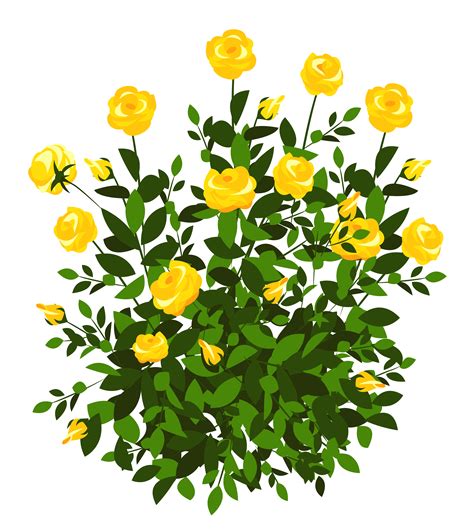 Free Flower Bush Cliparts, Download Free Flower Bush Cliparts png ...