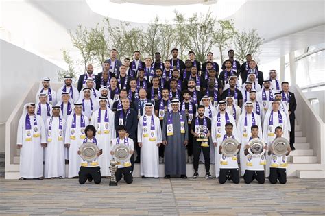 UAE President receives Al Ain Football Club team following their AFC ...