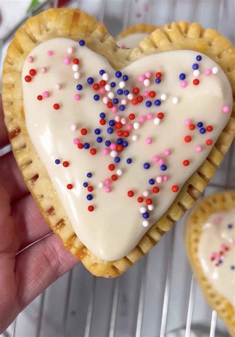 Best Homemade Frosted Cherry Pop Tarts Recipe - Mom Loves Baking
