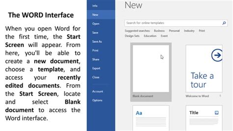 Image result for Word Processing Interface