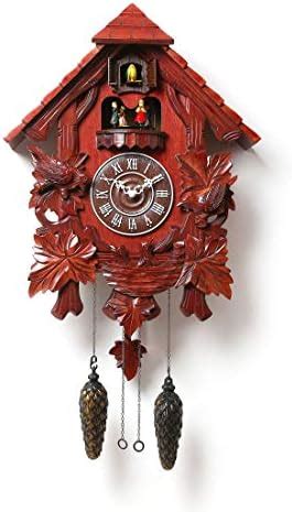 Ajanta Hand Crafted Cuckoo Clock Cuckoo 047 Brown : Amazon.in: Home ...