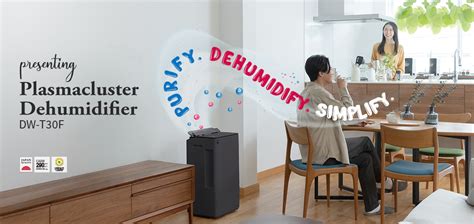 Buy SHARP DW-T30FM-H 2-in-1 Dehumidifier Online – Best Price in Delhi