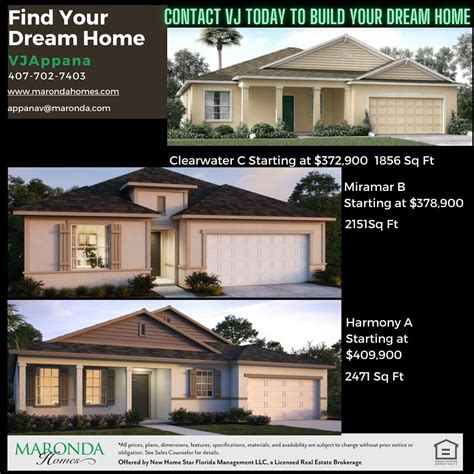 Maronda Homes Models Floor Plans Florida