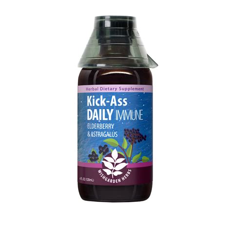 Kick-Ass Daily Immune With Elderberry & Astragalus | WishGarden Herbs