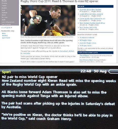 Image result for BBC News Script Example