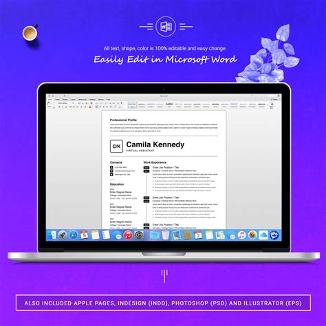 Image result for Virtual Assistant CV Template