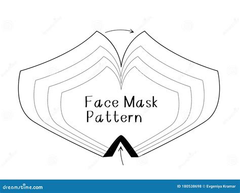 Image result for Reversible Face Mask Free Pattern