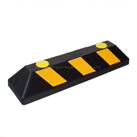 Length 550mm Rubber Wheel Bumper Car Parking Stopper - Road Safety and Rubber Wheel Chock