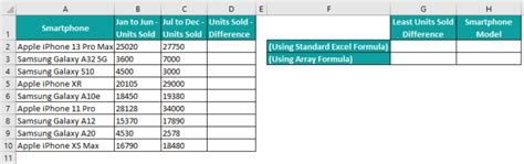 Excel Array Formulas 的图像结果