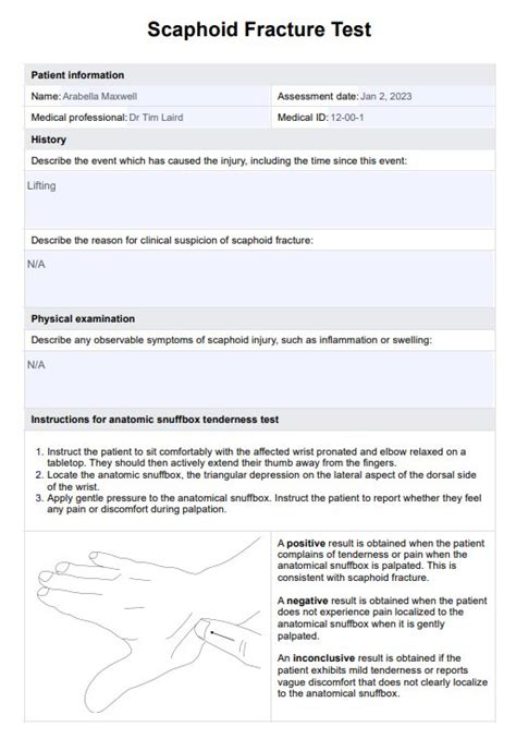 Scaphoid Fracture Test 的图像结果