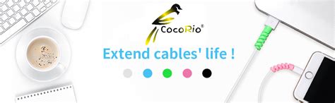 Cocorio Lightning, Micro Usb Spiral Charger Cable Protector Data Cable ...