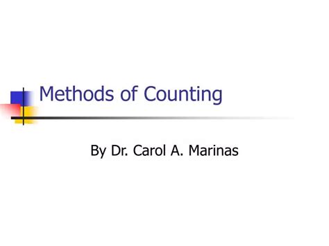 Image result for Counting Methods
