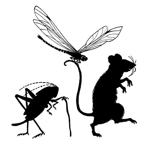 Vintage silhouette clip art