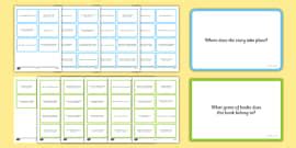 Reading Questions Mats KS2 - Teaching Resources