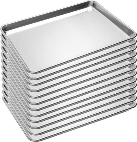 Amazon.com: GRIDMANN 18" x 26" Commercial Grade Aluminum Cookie Sheet ...