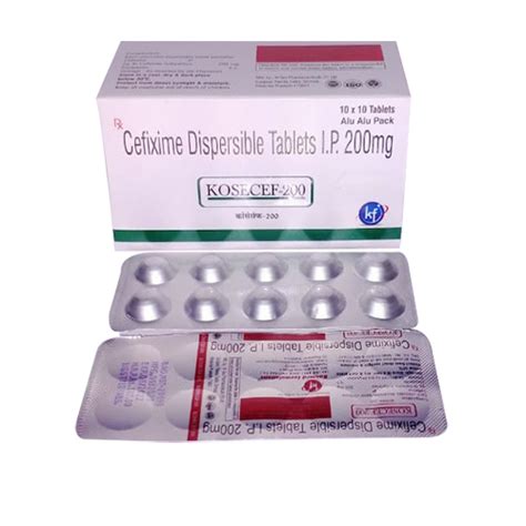KOSECEF-200 Tablets Kosmed Formulations