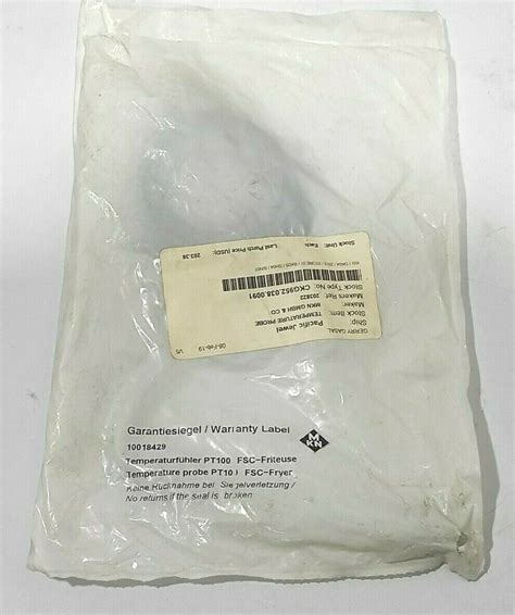MKN 203822 Temperature Probe PT100 FSC-Fryer 10018429 – S N Marine