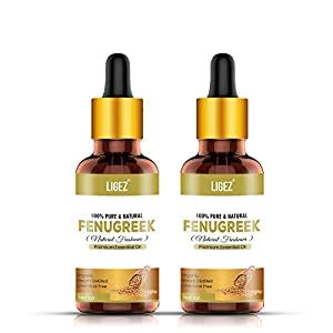 Ligez Fenugreek Essential Oil (Pack of 2) (30ml) : Amazon.in: Beauty