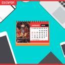ESCAPER 2025 Vaishno Devi Hindu Temples Calendar 2025 Table Calendar ...
