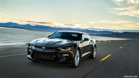 2016 Chevrolet Camaro SS (Black) - Front | HD Wallpaper #46
