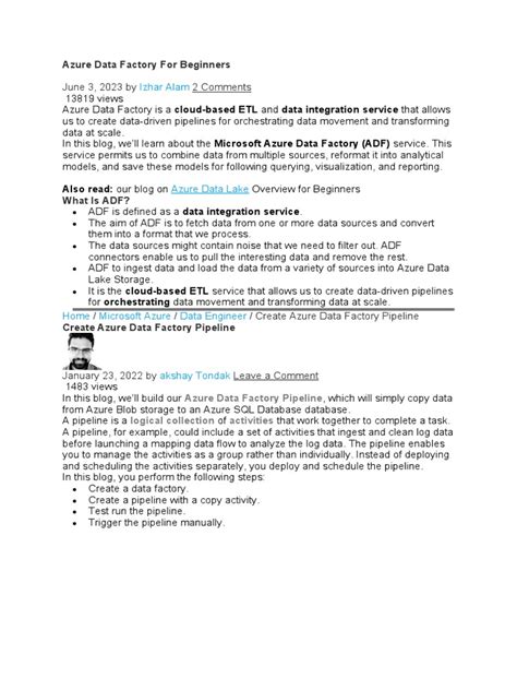 Azure Data Factory 2021 Videotutorial 的图像结果
