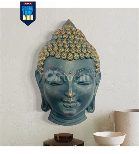 Buy Large Size Buddha Face Wall Hanging Online - Artociti