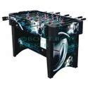 Foosball Table - BOOT BOY BB 123 IN Black Foosball Soccer Table - Black ...