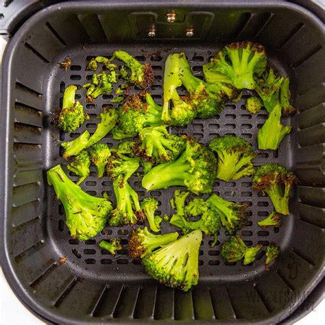 Air Fryer Frozen Broccoli (Fast & Easy!) - Wholesome Yum