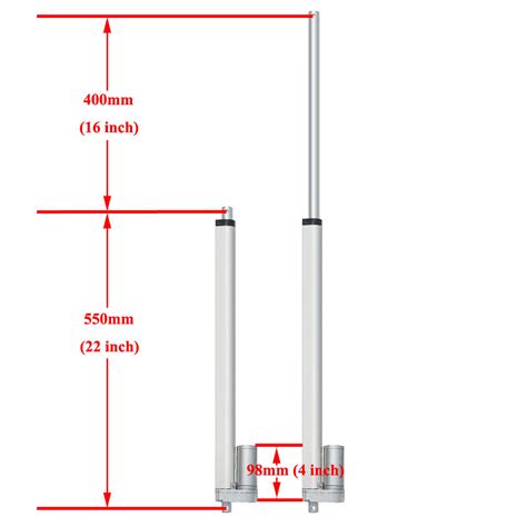 Buy 2 Dual 12V Linear Actuator 1500N Electric Motor Controller Kits ...