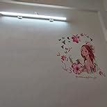 Amazon Brand - Solimo Wall Sticker for Bedroom (Charming Girl décor ...