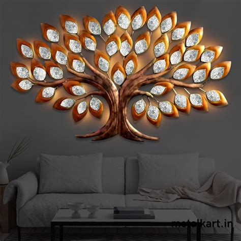 MOSAIC TREE WALL DECOR (26 x 43 Inches) - Punam Metalcrafts
