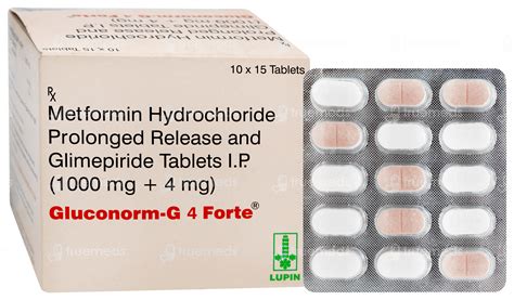 Gluconorm G 4 Forte Tablet 15: Uses, Side Effects, Price & Substitutes
