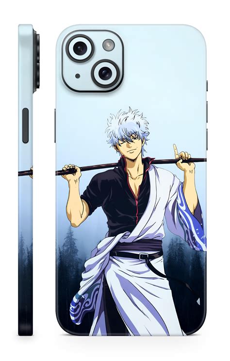 Gintama Gintoki Sakata Mobile Skin | Premium Anime Design - Worthwrap ...