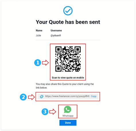 Ways to Share Quotes | Project | Freelancer Support