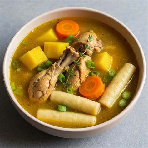 Jamaican Chicken Soup - SipNFeel