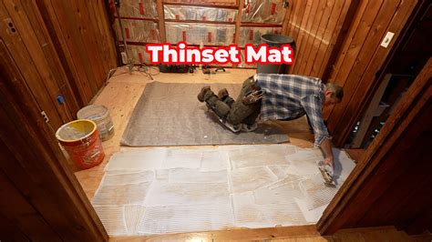 The Thinnest Floor Heat Mat for Tile Ever! — Bathroom Remodeling Teacher