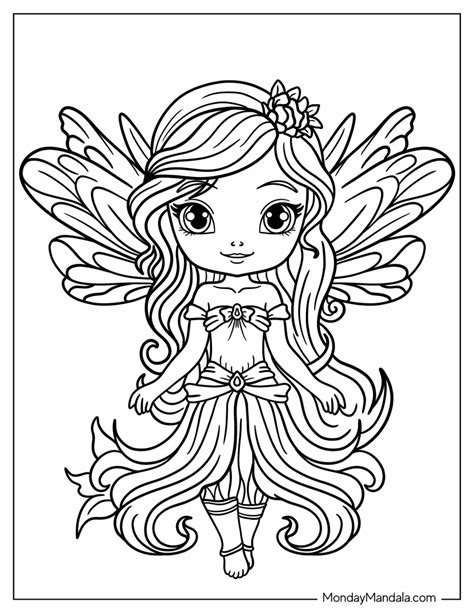 Fairy Princess Coloring Pages [2025]