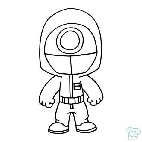 47 Squid Game Coloring Pages - Free PDF to Print