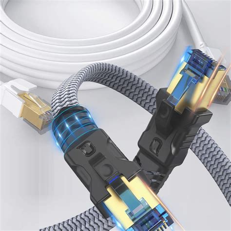 Amazon.com: QIFGUO 50FT Ethernet Cable + 3FT Ethernet Cable 2 Pack ...